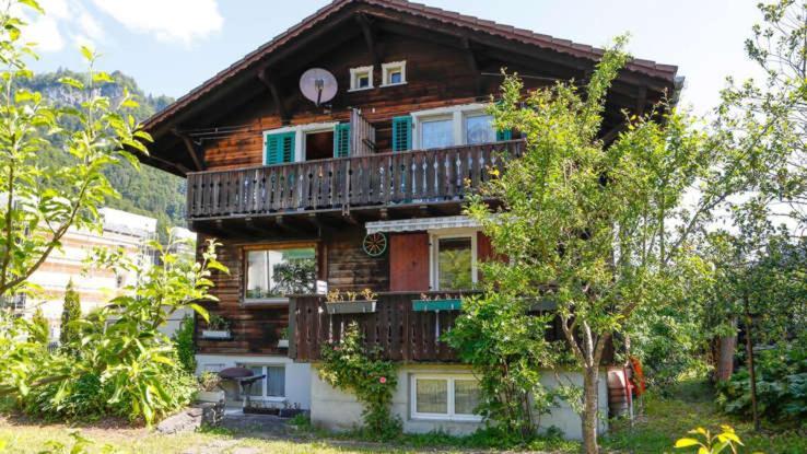 Linthal Diese Einfache Unterkunft- Bergheimat Ist Nur Fuer Backpacker- Rucksacktouristen Und Radfahrer - Huettenfeeling Im Backpackerhoues- Ganz Einfach - Ganz Unkompliziert - Ganz Relaxd 빌라 외부 사진